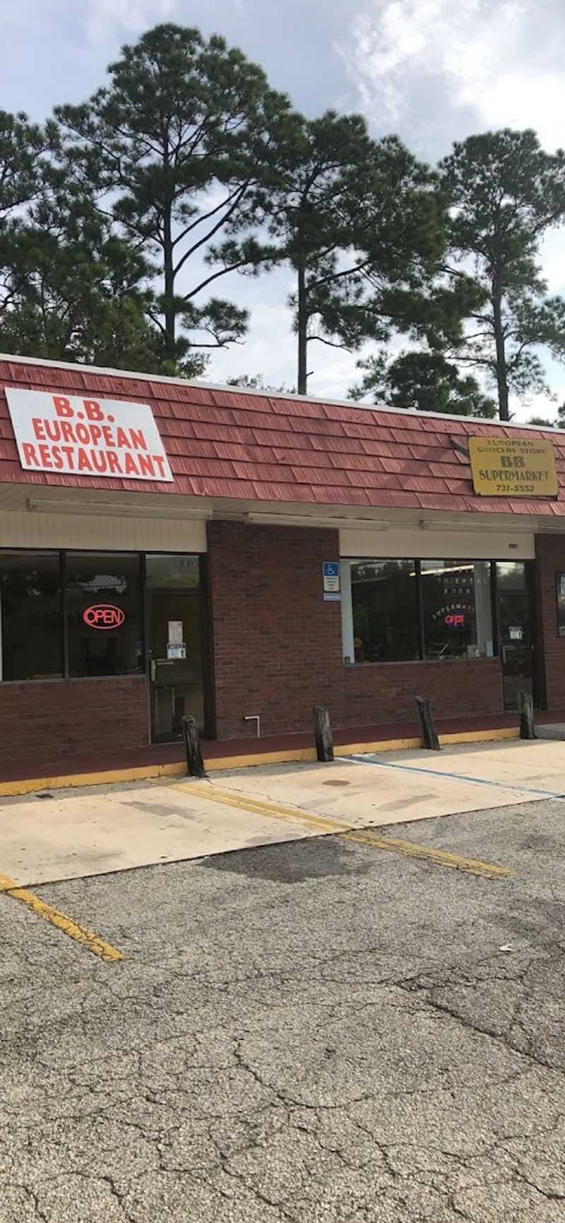 BB European Restaurant, Jacksonville