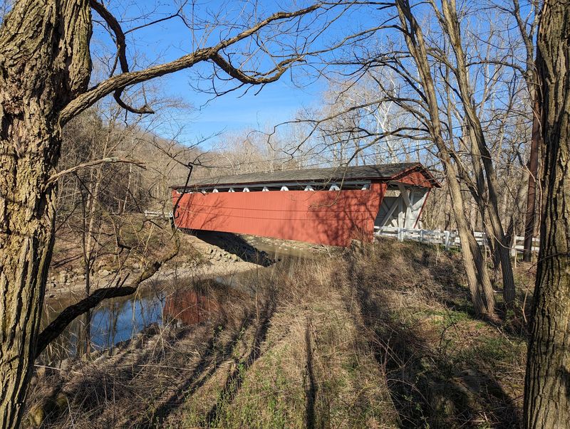 Everett Covered Bridge, Peninsula Everett Covered Bridge, Peninsula