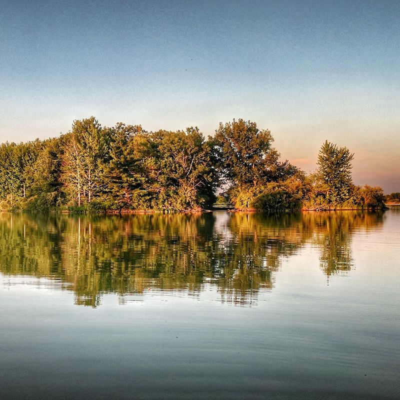 Evergreen Lake, McLean County