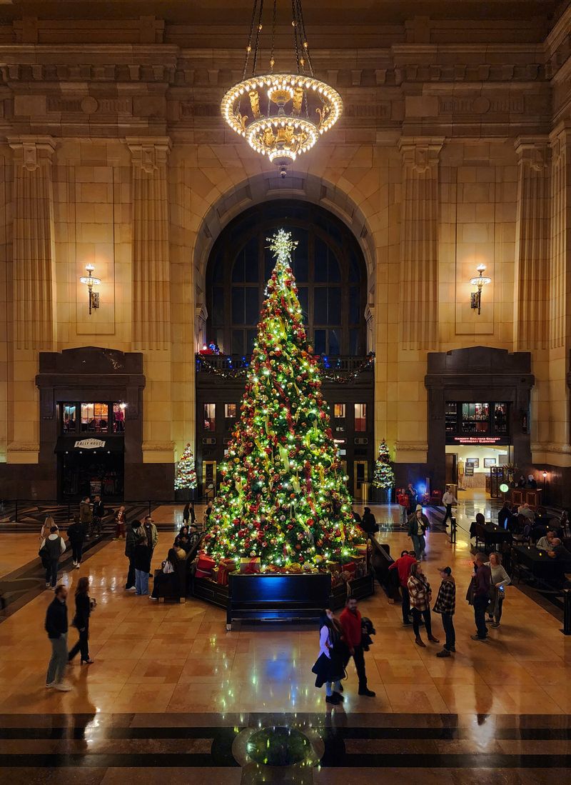 Holiday Reflections At Union Station Kansas City, Kansas City