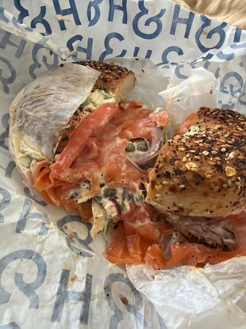 Cinnamon Raisin With Honey Cream Cheese