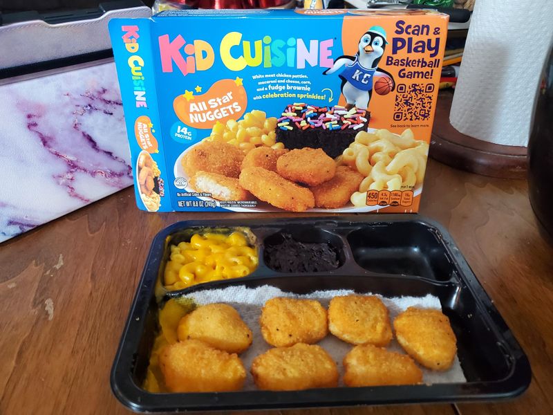 Kid Cuisine All-Star Nuggets: Childhood Disappointment