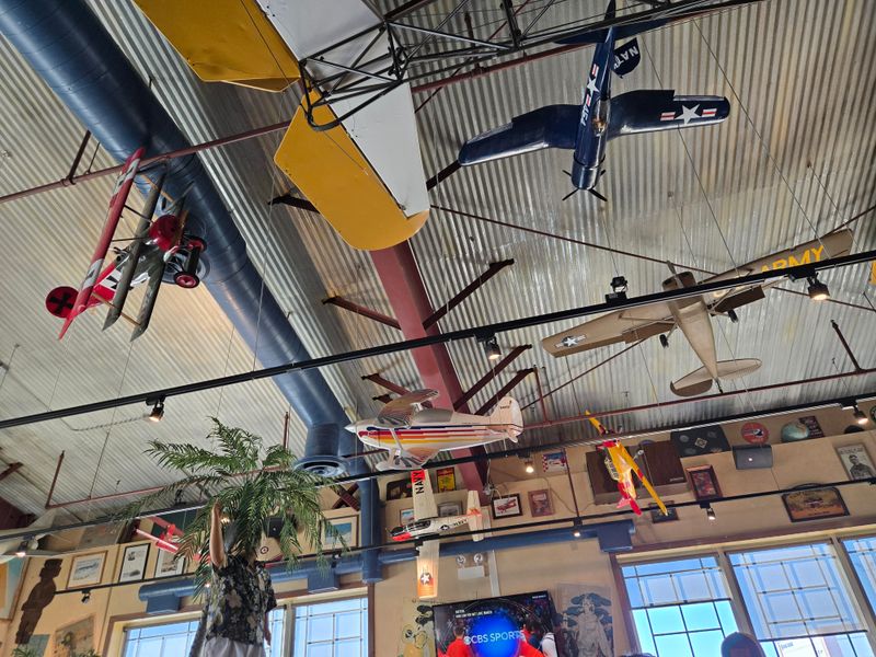 Aviation-Themed Decor And Atmosphere