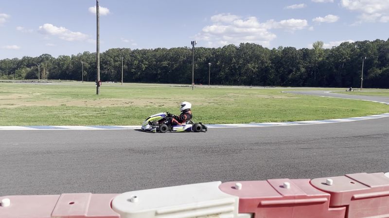 High Speed Karts Reaching Competitive Velocities