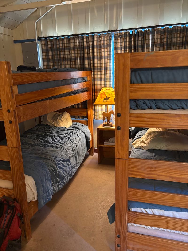 Expect Bunk Beds, Simple Comforts, And Zero Television Expect Bunk Beds, Simple Comforts, And Zero Television
