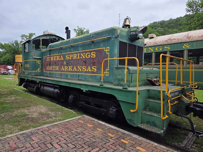 Scenic Views Of The Ozark Mountains Along The Route