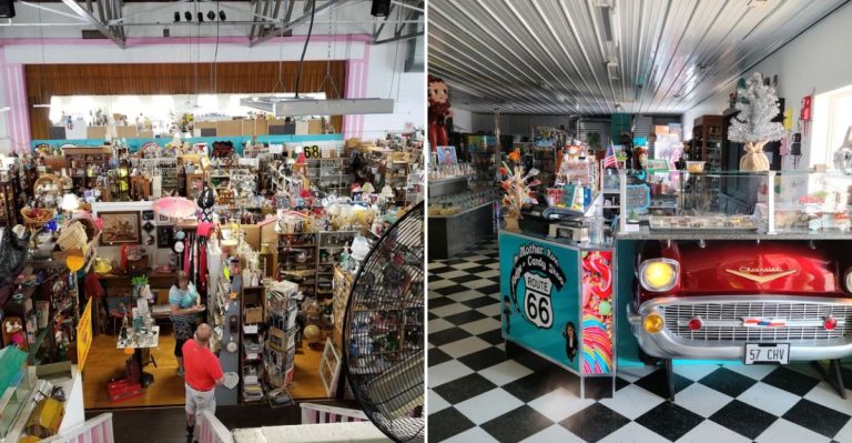 Explore A Colossal Antique Mall Inside A Historic 1929 School Building In Illinois