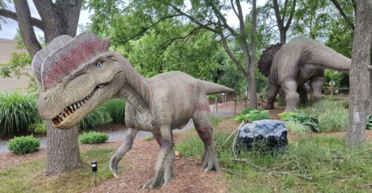 Explore The Prehistoric World At This Must-See Dinosaur Park In Pennsylvania