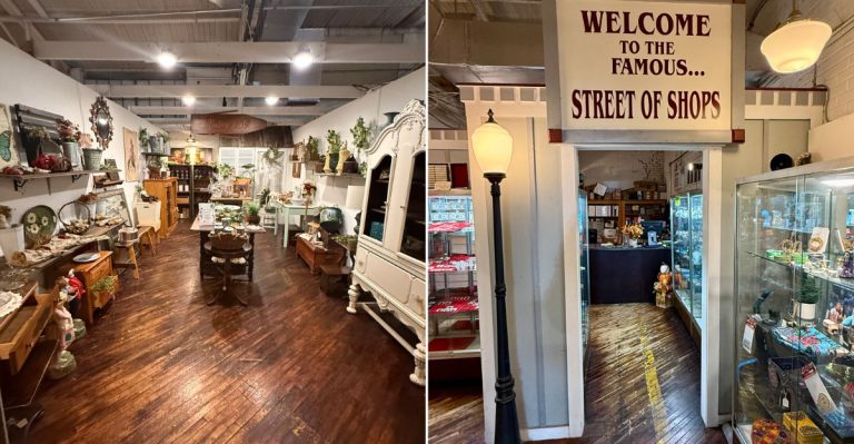 Explore This Indoor Pennsylvania Village Filled With Vintage Treasures