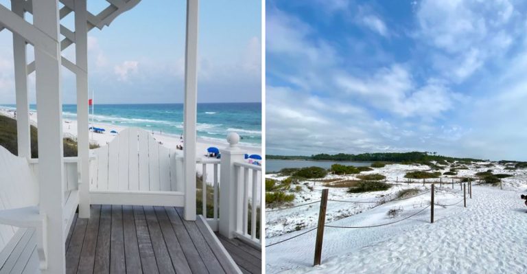 Explore This Tiny Walkable Florida Beach Town For An Amazing Day Trip