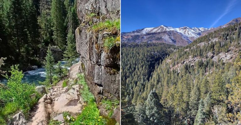 Explore Vanishing Streams, Hidden Caverns And Massive Sinkholes On This Surreal 5-Mile Colorado Trail