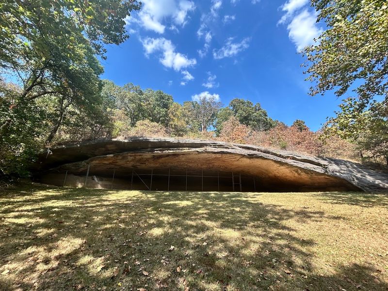 Hiking At Graham Cave State Park Nearby