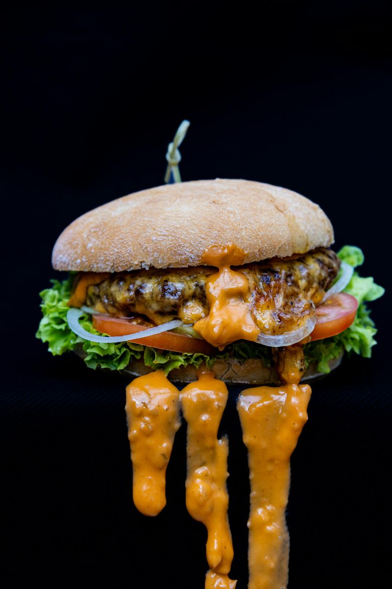 Mustard-Grilled Patty