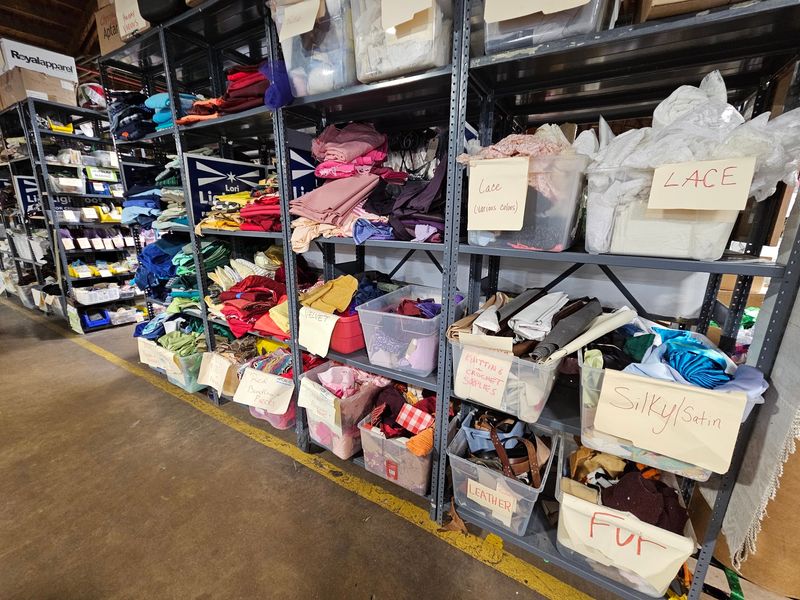 Fabric, Yarn, And Needlework Galore