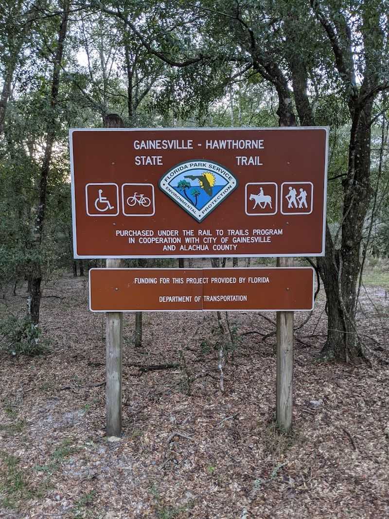 Gainesville-Hawthorne State Trail, Gainesville, Florida