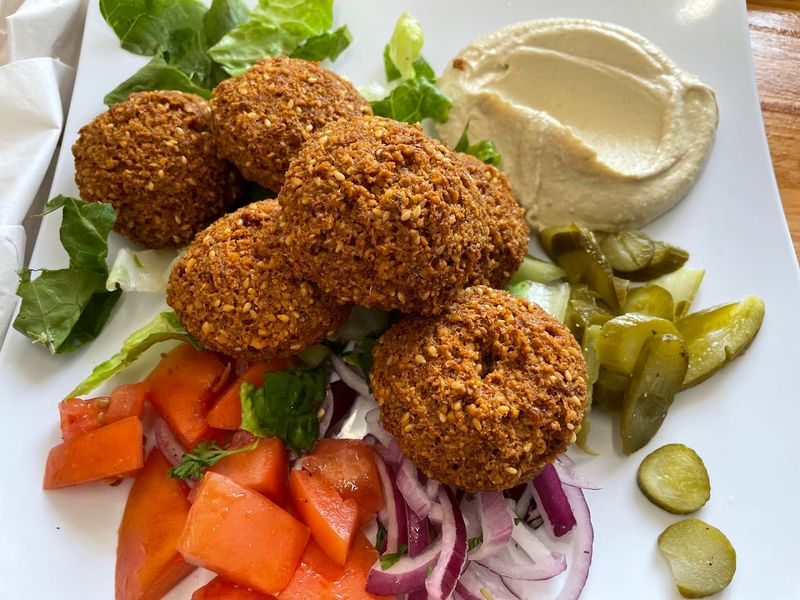 Falafel Offers Crisp Contrast Falafel Offers Crisp Contrast