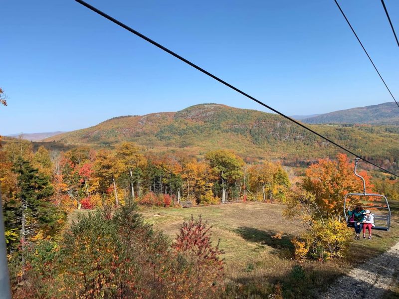 Fall Foliage Chairlift Rides, Camden