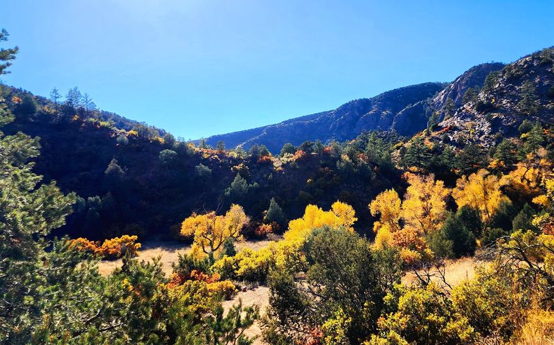 Fall Turns The Old Grade Into A Slow Moving Postcard