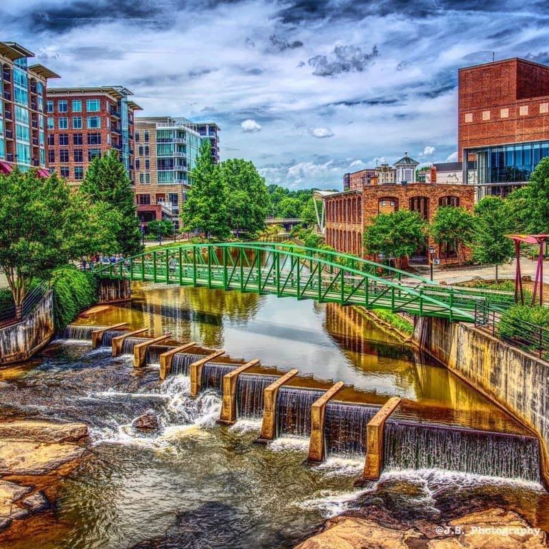 Falls Park On The Reedy Is A Downtown Showstopper