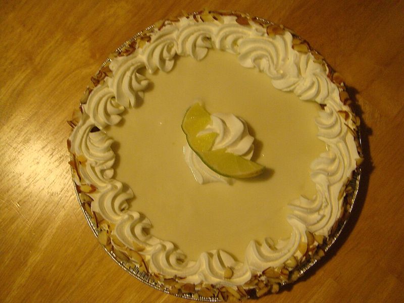 House Made Key Lime Pie With Bright Citrus Balance
