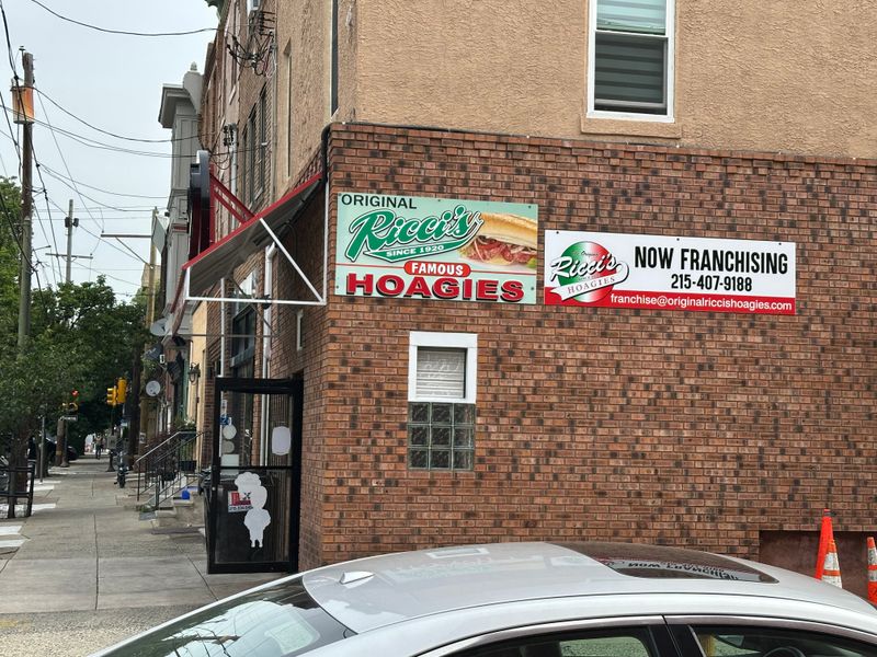Ricci's Hoagies — 1165 S 11th St, Philadelphia, PA 19147