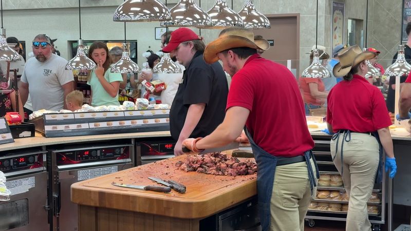 Famous Beef Brisket Cooked Fresh Right In Front Of You Famous Beef Brisket Cooked Fresh Right In Front Of You