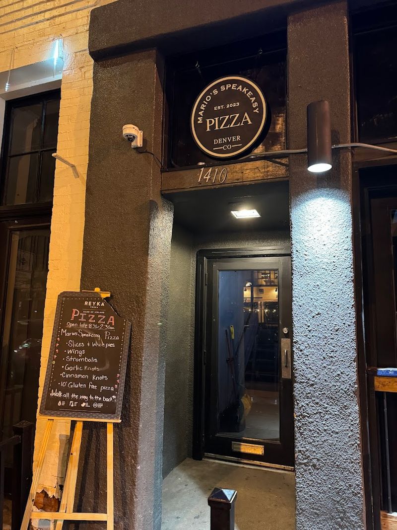 Mario's Speakeasy Pizzeria