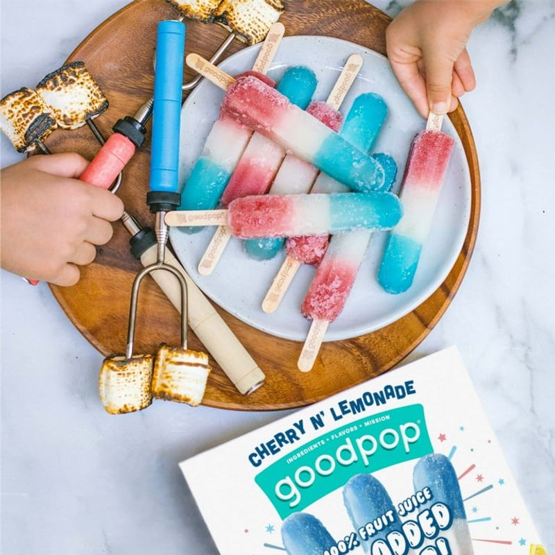 Goodpop Organic Cherry N' Lemonade Juice Pops