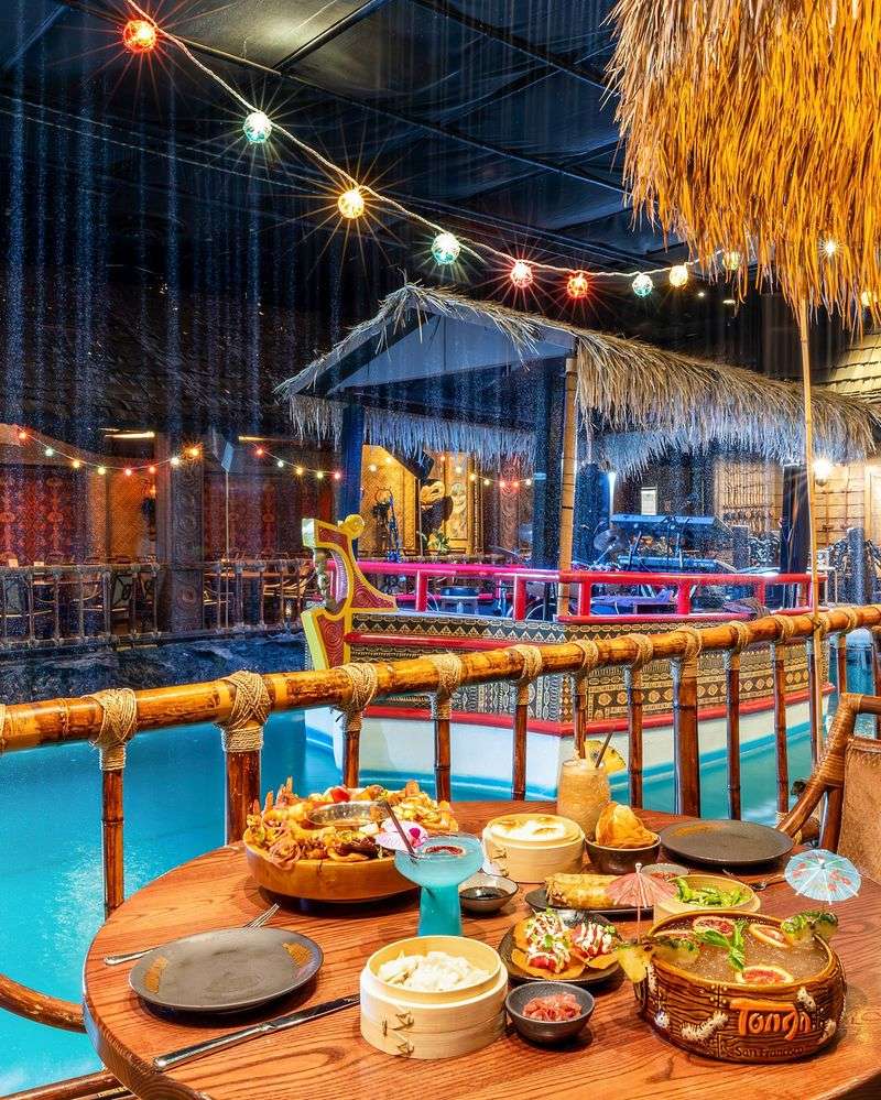 Tropical Storm Dining at Tonga Room & Hurricane Bar