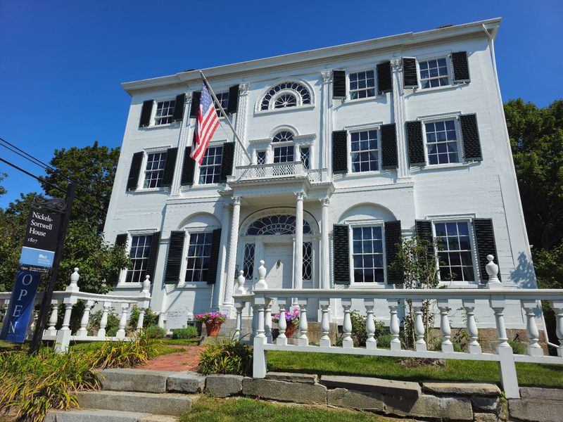 Federal Style Details Out Front