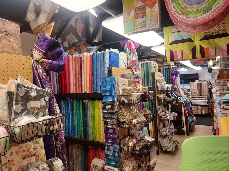 Feed Mill Fabric and Quilting