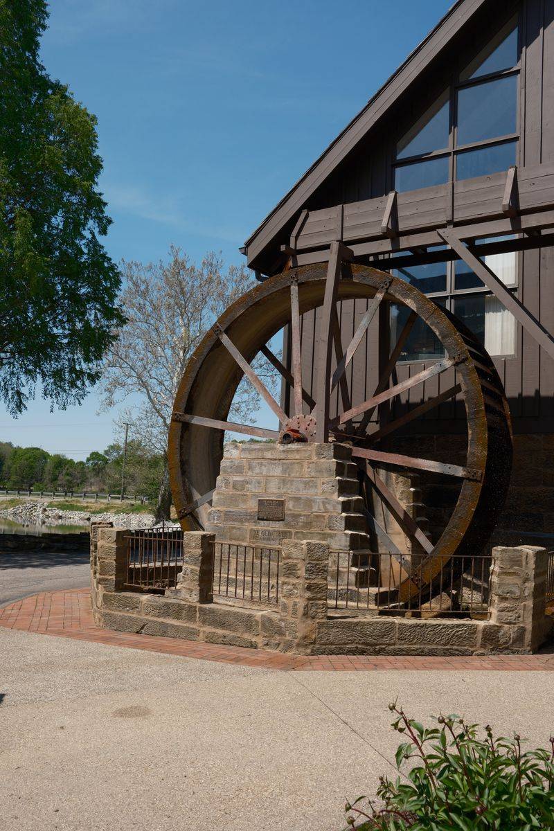 The Impressive Working Water Wheel