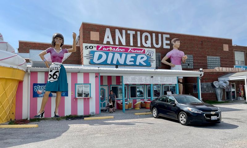 Fiberglass giants and photo-stop appeal