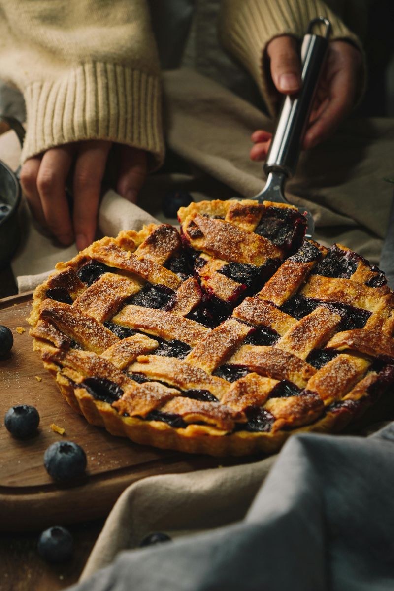 Wild Blueberry Pie And Cake