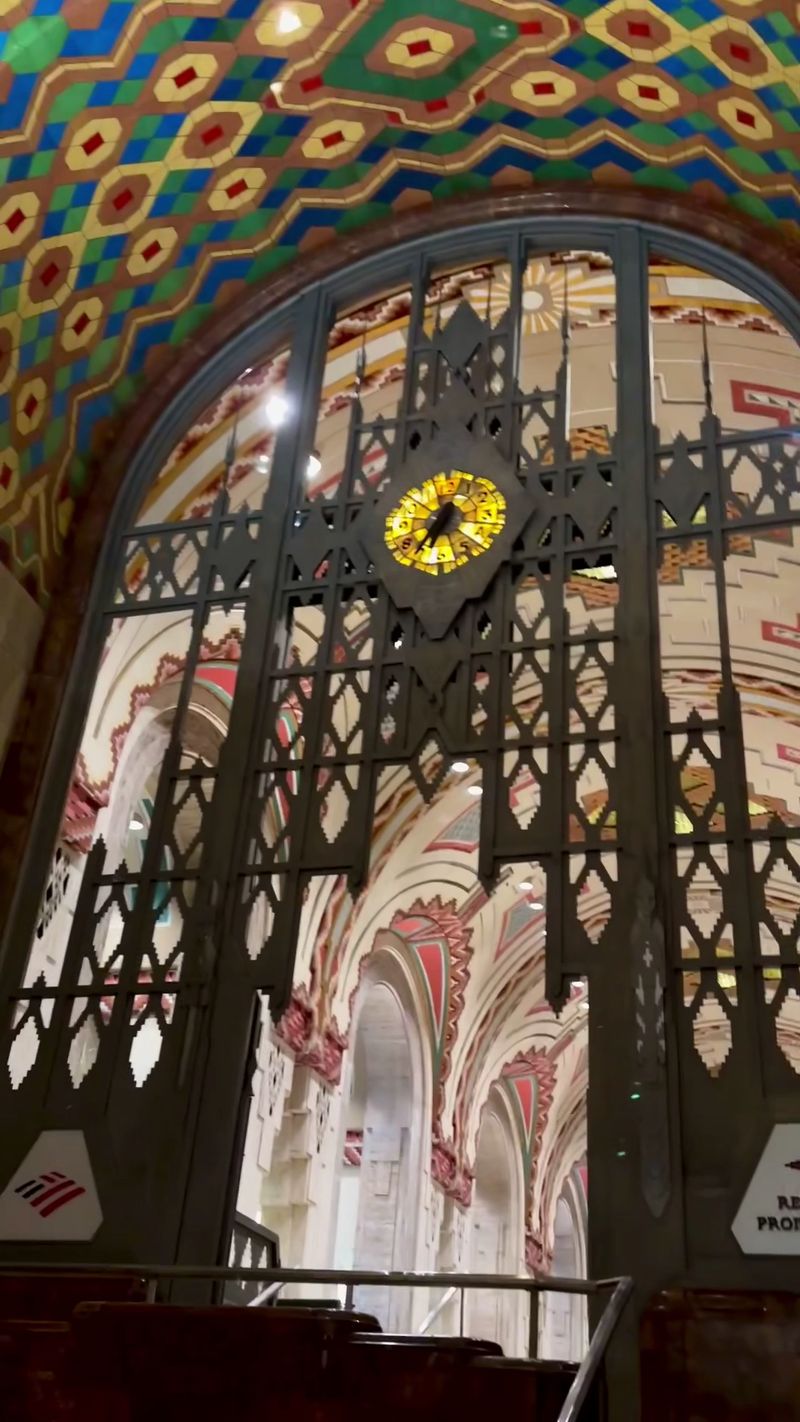 Find The Clock In The Metalwork