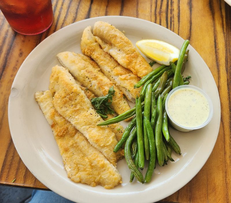 Order The Lake Perch Lightly Sauteed