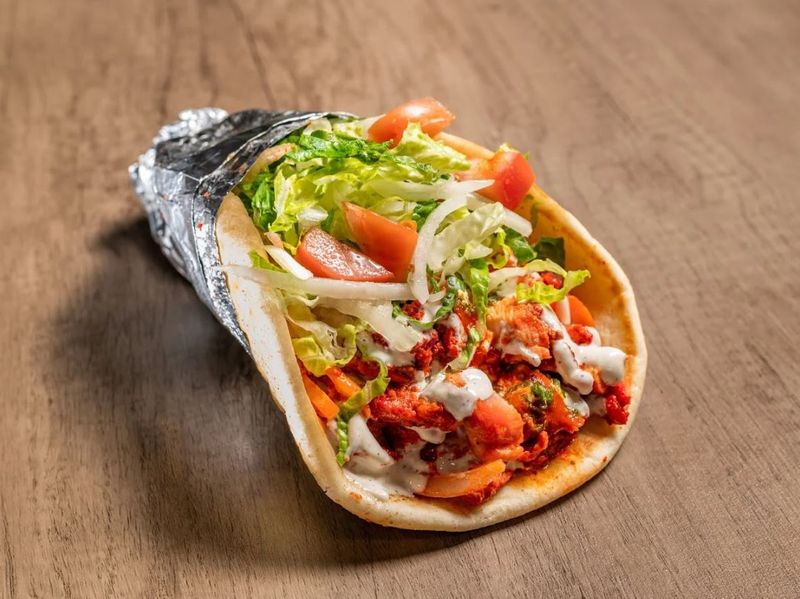 Chicken And Lamb Over Rice Is The Star Of The Show