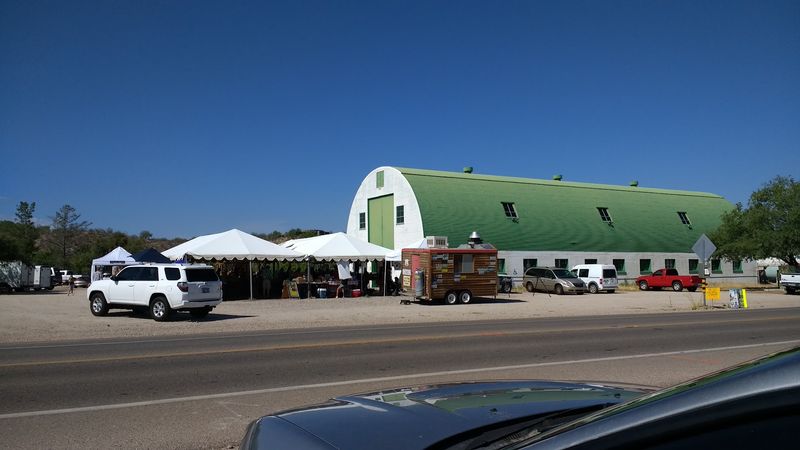 Finding The Famous Green And White Barn Finding The Famous Green And White Barn