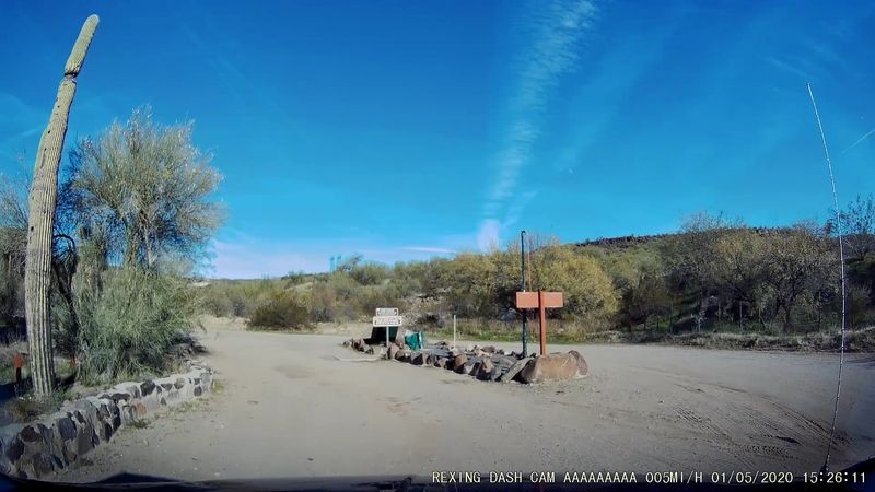 Finding The Turnoff Along Highway 93
