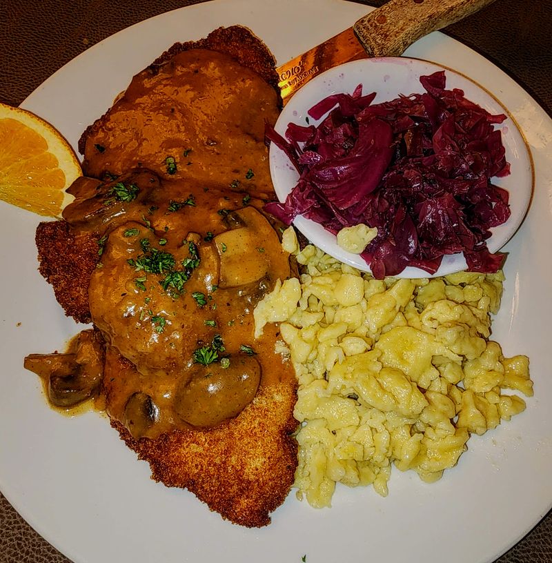 Schnitzel That Rivals Anything in Munich