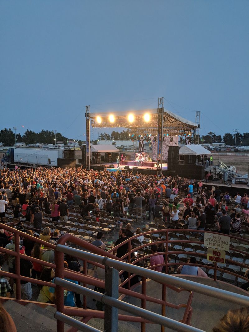 Finish With Community And Grandstand Traditions