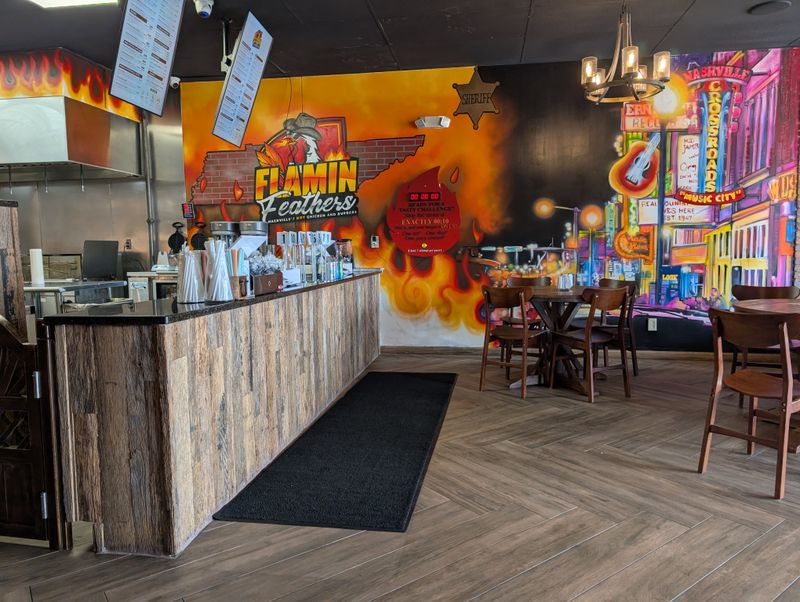 Flamin Feathers, Lewis Center