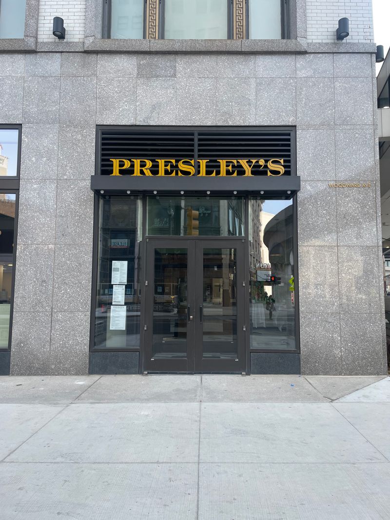 Presley's Kitchen + Bar – Detroit, Michigan