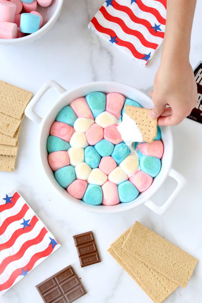 Star-Spangled S'mores Dip