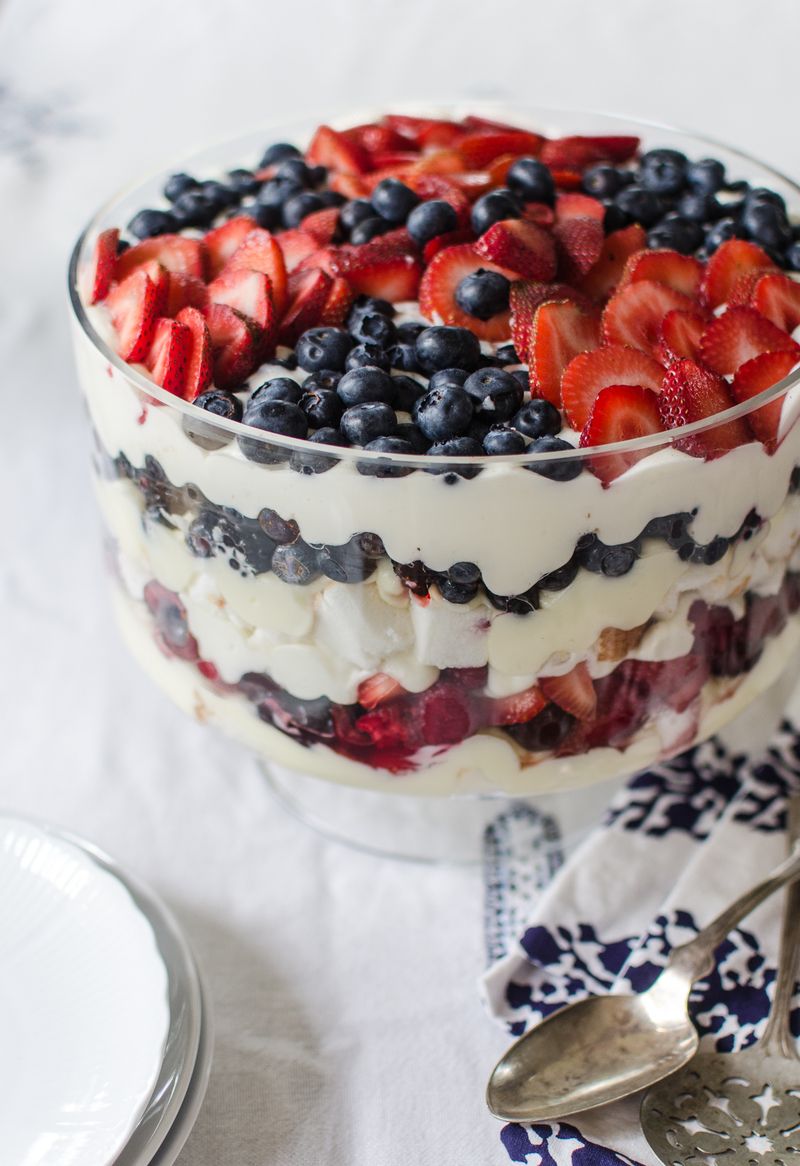Berry Mascarpone Trifle
