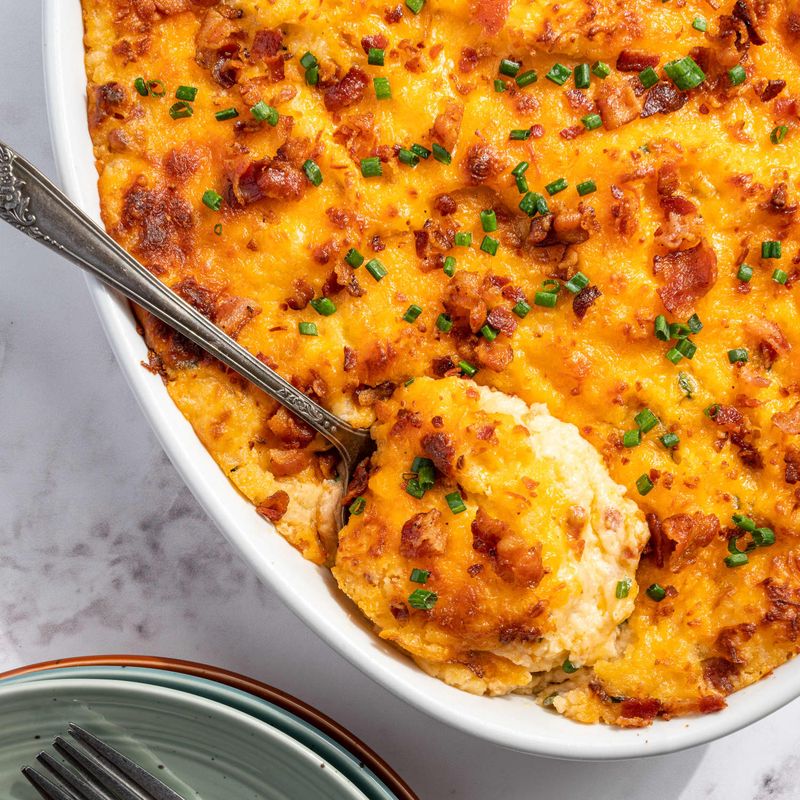 Twice-Baked Potato Casserole Bonanza