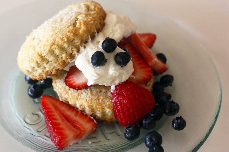 Star-Spangled Strawberry Shortcake
