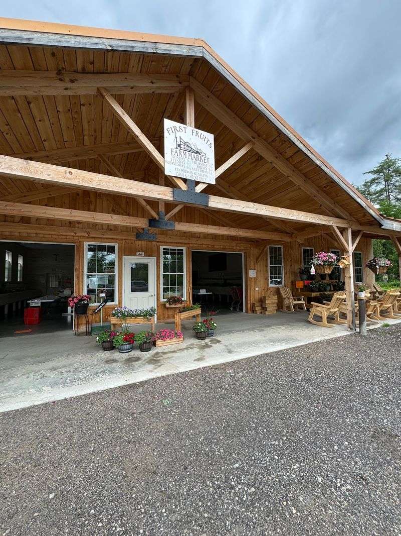 First Fruits Farm Market, Hiram, Maine First Fruits Farm Market, Hiram, Maine