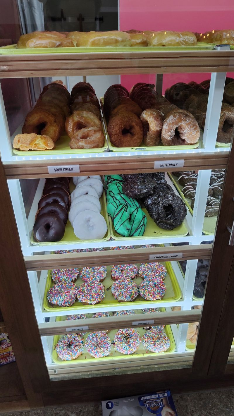 Bakery Case: Donuts, Pies, And Breads