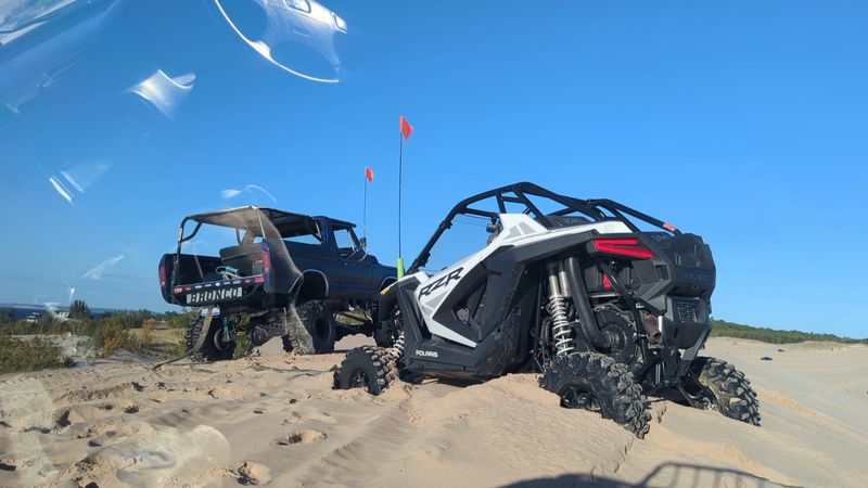 The Journey To The Dunes In Mears